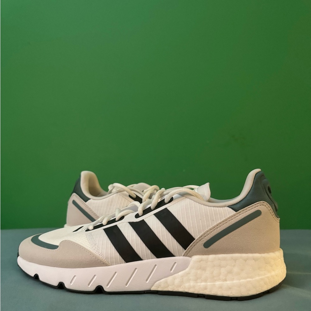 Adidas ZX 2K Boost White Hazy Emerald Size 11.5
